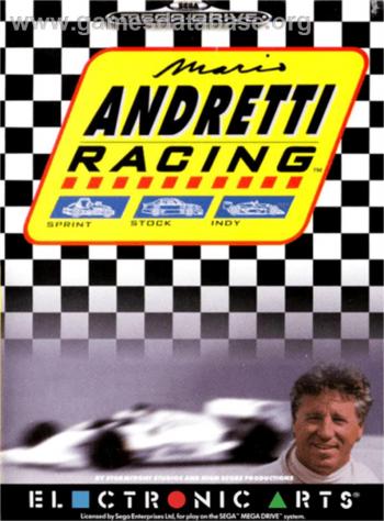 Cover Mario Andretti Racing for Genesis - Mega Drive
